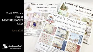 Craft O’Clock Paper New Releases USA | June 2022