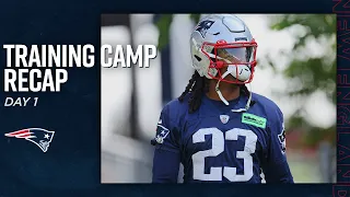 Patriots Training Camp Recap | Day 1 of 2023 Practices in New England