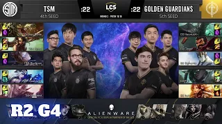 Golden Guardians vs TSM - Game 4 | Round 2 Playoffs S10 LCS Summer 2020 | GG vs TSM G4