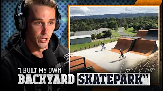 BMX Gold Medalist Logan Martin built a dream Backyard Skatepark to prepare for the Olympics - Gyp...