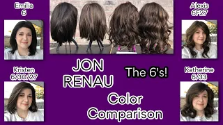 Jon Renau Color Comparison! 6, 6/30/27, 6/33, 6F27 | #JonRenau