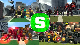 Nextbots In Playground New EVOLUTION TITAN SPEAKERMAN,GLOCKMAN,CAMERAMAN,TV MAN! In Garry's Mod!