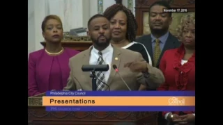 Stated Meeting of Philadelphia City Council 11-17-2016