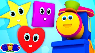 Shapes Rolling Song + More Learning Videos & Kindergarten Rhymes for Kids