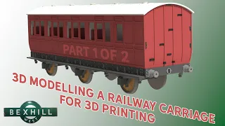 S2 E39 3D Modelling a Railway Carriage Part 1