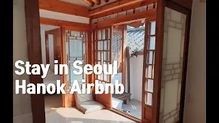 (Eng Sub) Stay in Seoul - Affordable, Value for money Bukchon Hanok Airbnb in Kyedong