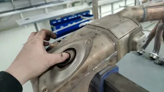 Opening YAMAHA 3 GEN Stock EXHAUST.