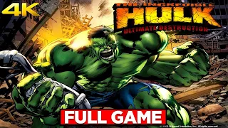 The Incredible Hulk Ultimate Destruction   Full Game Walkthrough Gameplay Longplay 4K 60FPS