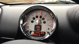 BMW Mini SD Countryman R60 0-200 km/h on Top Speed acceleration 143 PS