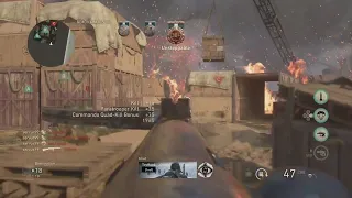 WW2: Solo 248 Kills + Assault V2 on Shipment 1944 (no BT Gunner)