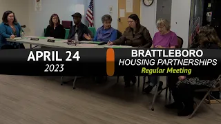 Brattleboro Housing Partnerships Board: BHP Bd Mtg 4/24/23