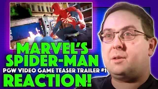 REACTION! Marvel's Spider-Man PGW Teaser Trailer - PS4 Exclusive 2018