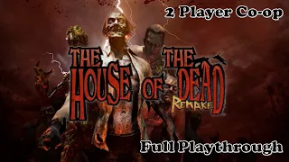 House of the Dead Remake - 2 Player Co-op ft. @phantomviolet117 - Full Playthrough Gameplay (PS5)