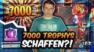 7.000 TROPHÄEN MIT FRIEDHOF?! | ALLZEIT REKORD & ULTIMATIVER CHAMPION PUSH! | Clash Royale Deutsch