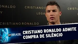 Cristiano Ronaldo admite compra de silêncio de modelo | SBT Brasil (20/08/19)