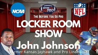 4 yr KU Letterman, John Johnson, shares his Football story and How Players Re-Classify to Get Ahead.