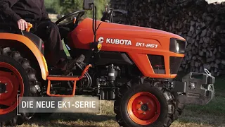 Der perfekte Einsteigertraktor EK1-261 | #Kubota Deutschland