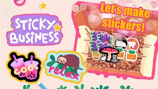 Our Own Cute Sticker Shop! | Sticky Business [1]