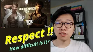 REACT ON Super 30 Transformation from Hrithik To Anand Kumar Hrithik Roshan Vikas Bahl In