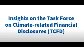 Research Study on Climate-related Financial Disclosures