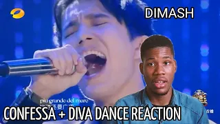 DIMASH KUDAIBERGEN 'Confessa Димаш + Diva Dance' REACTION