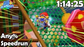 Any% in 1:14:25 ~ Super Mario Sunshine Speedrun