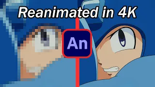 Megaman 8 Intro HD 4K (Adobe Animate)