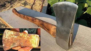 Restoring an old axe