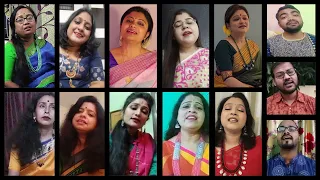 BAJE BAJE RAMYABEENA || TAGORE SONG || TRIBUTE TO JAYATI DIDI || ON HER BIRTHDAY