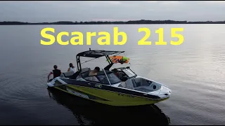 Scarab Jet Boat WAKE Edition 215 (I would rather have sunshine)                       (not a Yamaha)