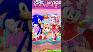 Sonic v/s Amy rose makeover by my talking angela 2 #sonic #amyrose