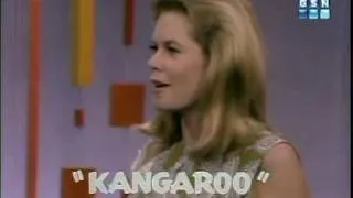 Password (1966) Elizabeth Montgomery imitates a kangaroo
