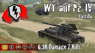 Waffenträger auf Pz. IV  |  6,3K Damage 7 Kills  |  WoT Blitz Replays