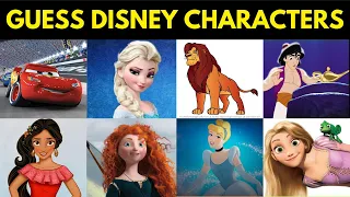 Guess The Disney Character In 3 Seconds | Disney Quiz