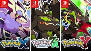 NEW Pokémon, Forms & Megas for Pokémon Legends Z-A!