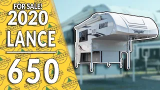 Hop in the Back! 2020 Lance 650 Virtual Tour | Beckley's RVs