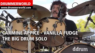 Carmine Appice: The Big Drum Solo with Vanilla Fudge - 2018 - #carmineappice  #drummerworld