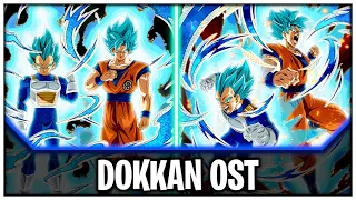 DBZ Dokkan Battle - AGL LR SSB Goku & Vegeta Intro OST (速属性超サイヤ人ゴッドSS孫悟空＆ベジータ　登場時演出BGM)