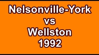 Nelsonville-York vs. Wellston 1992