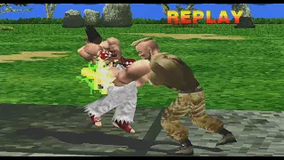 Tekken 1 - Jack Arcade Mode (PS1)