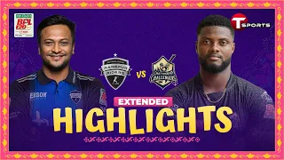 Extended Highlights | Chattogram Challengers vs Rangpur Riders, 34th Match | BPL 2024 | T Sports