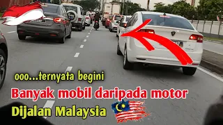 Ternyata di Malaysia mobil lebih banyak dari motor