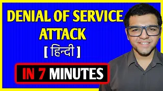 Denial of Service Attack ( DoS Attack ) 🔥🔥