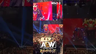 The Great Muta appearance at the AEW Rampage tapings. 😱