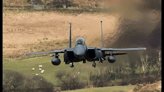 MACH LOOP F15s  Incoming! - 4K