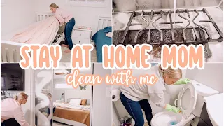 MOM LIFE CLEAN WITH ME // CLEANING MOTIVATION // HOMEMAKING // SUNDAY RESET // STAY AT HOME MOM