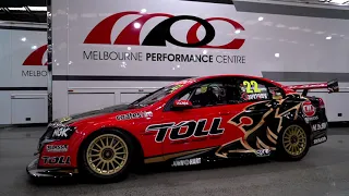 James Courtney's 2012 HRT Holden Racing Team Commodore V8 Supercar Up Close