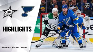 NHL Highlights | Stars @ Blues 02/08/20
