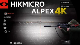 Hikmicro Alpex 4K  - test w łowisku