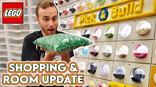 LEGO Store Shopping HAUL & ROOM UPGRADE!